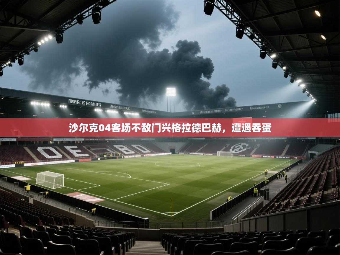 沙尔克04客场不敌门兴格拉德巴赫，遭遇吞蛋